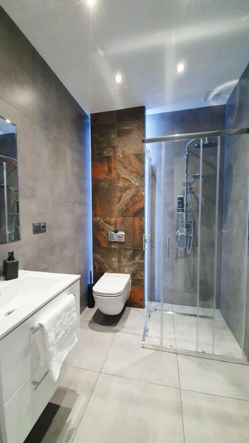 Modern Apartment In The City Center Katowice Bagian luar foto